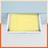 VIDA Multipurpose Circles Texture Fridge Mats |Yellow & Teal Combo (45 cm X 30 cm 425 GSM)